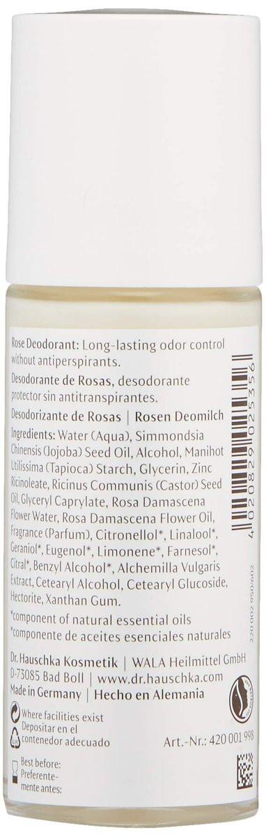 Dr. Hauschka Rosen-Deodorant, 50 ml – Natürlicher Deodorant-Schutz mit Rosenduft