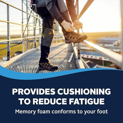 Airplus Ultra Work Memory Plus Einlegesohlen für Herren – Ganztägiger Komfort und Fußschmerzlinderung, Größe 7-13