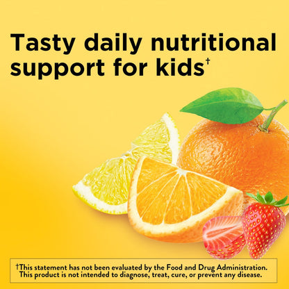 Nature Made Kids First Multivitamin mit Omega-3 – Gummy Multivitamine für Kinder mit Vitaminen und Mineralstoffen, 70 Gummis