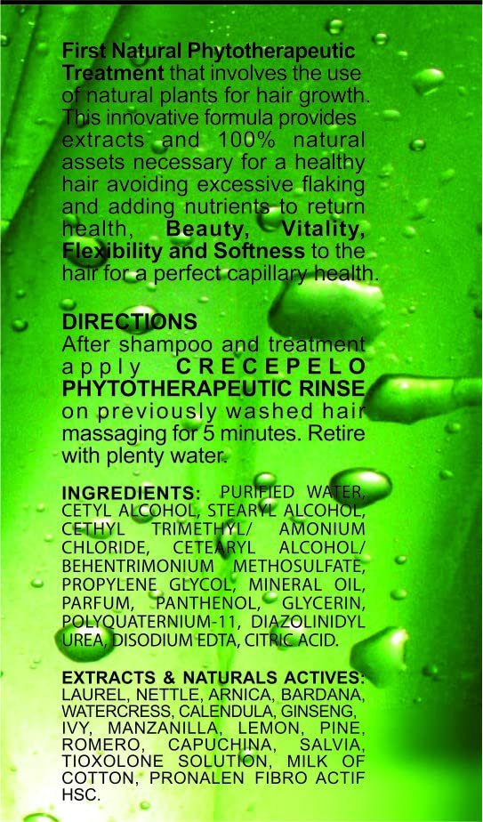 BOÉ Crece Pelo 3-in-1 Set: Shampoo, Spülung & Behandlung – Phytotherapeutisches Haarpflegeset
