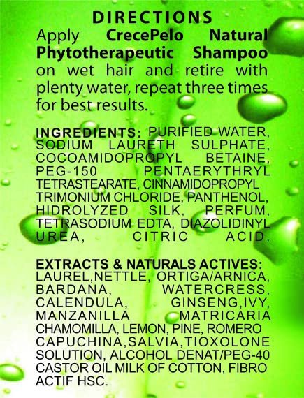 BOÉ Crece Pelo 3-in-1 Set: Shampoo, Spülung & Behandlung – Phytotherapeutisches Haarpflegeset