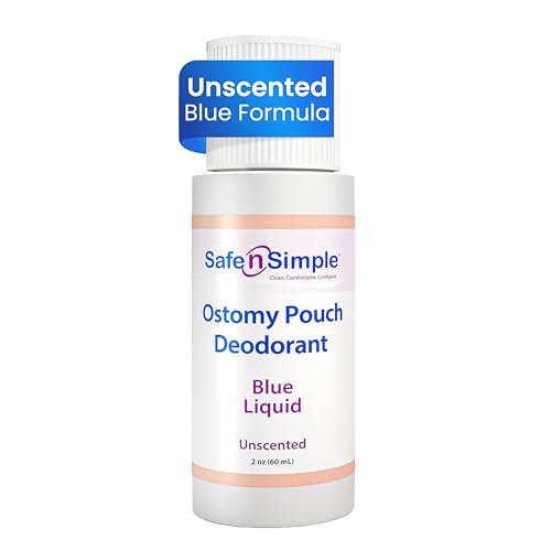 Safe n' Simple Stomabeutel-Deodorant – Geruchsneutralisierer für Kolostomiebeutel, 60 ml Tropfen