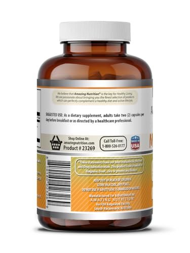 Amazing Formulas Mastic Gum Kapseln 1000 mg pro Portion 120 Kapseln | Non-GMO | Glutenfrei | Hergestellt in den USA