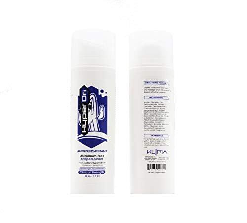 HyperDri Aluminiumfreies Antiperspirant – Silber, 1er-Pack