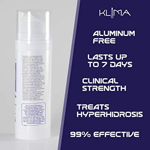 HyperDri Aluminiumfreies Antiperspirant – Silber, 1er-Pack