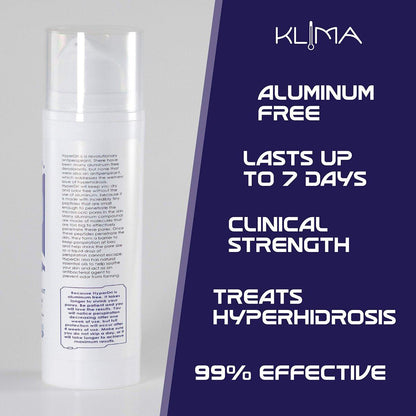 HyperDri Aluminiumfreies Antiperspirant – Silber, 1er-Pack