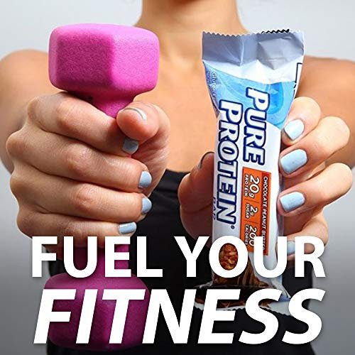 Pure Protein Riegel, Proteinriegel, High Protein, Nährstoffreicher Snack für Energie, Zuckerarm, Glutenfrei, Sortenpaket, 50g, 18er Pack