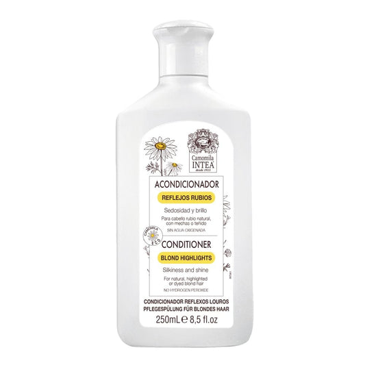 Intea Blonde Haarconditioner mit natürlichem Kamillenextrakt – Erhält und verstärkt blonde Haarfarbe – 250 ml