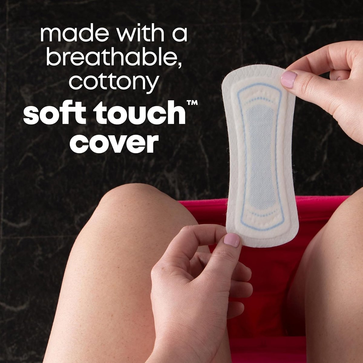 U by Kotex Balance Slipeinlagen, 40 Stück – Regulär, hautfreundlich & atmungsaktiv