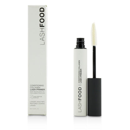 LashFood Conditionierender Collagen-Faser-Primer | Wimpernverlängerer & verdickendes Serum mit Collagen, Nano-Peptid-Komplex, Panthenol – für federleichte, volle, lange Wimpern – 0,27 fl oz