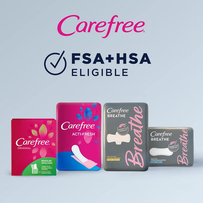 Carefree Acti-Fresh Body Shaped Slipeinlagen, frischer Duft, 54 Stück (1 Packung)
