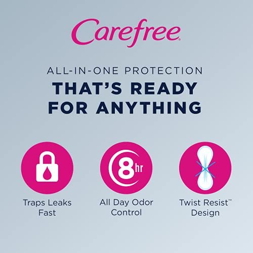 Carefree Acti-Fresh Body Shaped Slipeinlagen, frischer Duft, 54 Stück (1 Packung)
