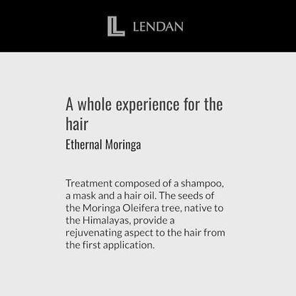 LENDAN Haaröl mit Moringa-Öl - Ölessenzen Ethernal Moringa - 100 ml - Haarserum - Haarverjünger - Hydratisiert, nährt und stärkt das Haar