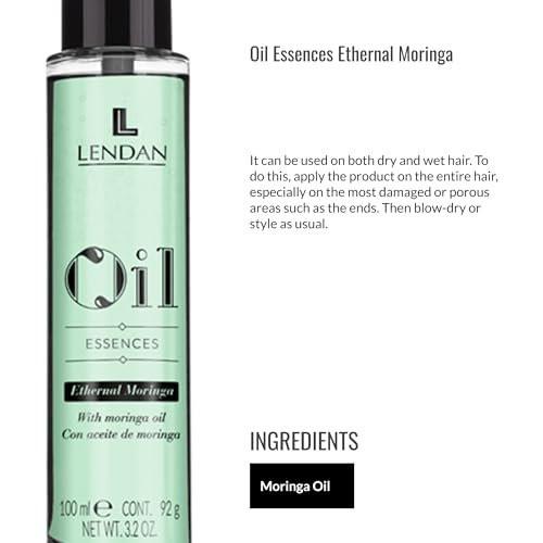 LENDAN Haaröl mit Moringa-Öl - Ölessenzen Ethernal Moringa - 100 ml - Haarserum - Haarverjünger - Hydratisiert, nährt und stärkt das Haar