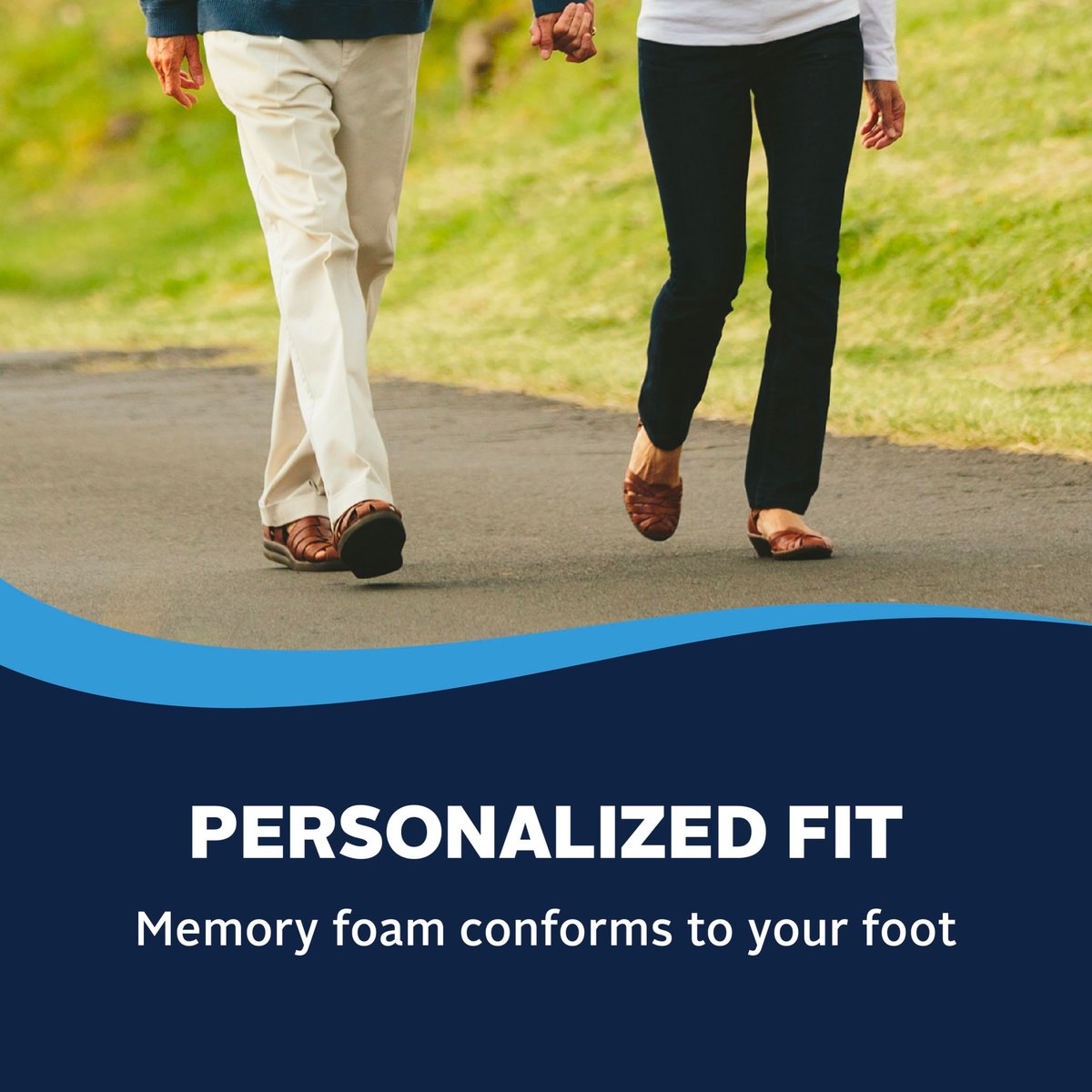 Airplus Memory Comfort Einlegesohlen mit Memory Foam für Druckentlastung – Ideal für Damen und Herren