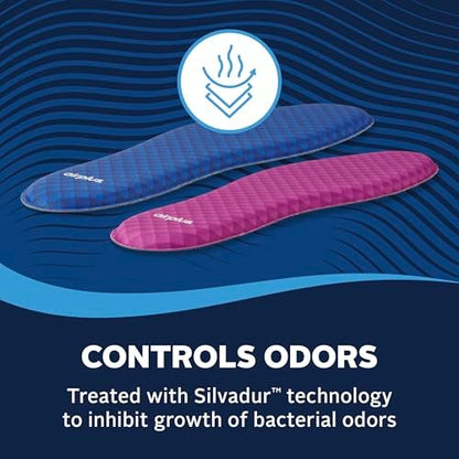 Airplus Memory Comfort Einlegesohlen mit Memory Foam für Druckentlastung – Ideal für Damen und Herren