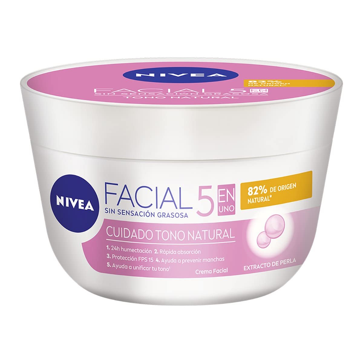 NIVEA Aclaradora Natural Feuchtigkeitscreme – Aufhellende Tagespflege für ebenmäßigen Teint