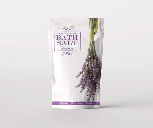 Mystic Moments Lavendel Badesalz – 5 kg Großpackung für entspannende Bäder