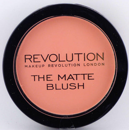Makeup Revolution Matte Blush, Beloved – Mattes Puder-Rouge für einen natürlichen Teint
