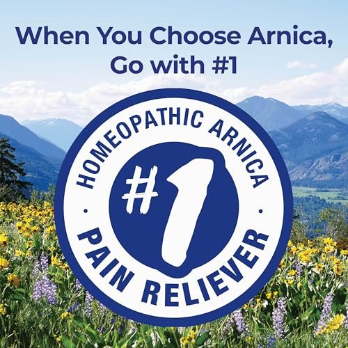 Boiron Arnica Montana 30C Homöopathisches Arzneimittel zur Linderung von Muskelschmerzen, Muskelsteifheit, Schwellungen nach Verletzungen und Verfärbungen durch Blutergüsse – 3er-Pack (240 Kügelchen)