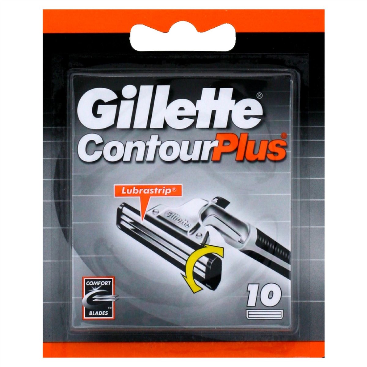 Gillette Original Contour Plus Klingenkartuschen – 10er-Pack