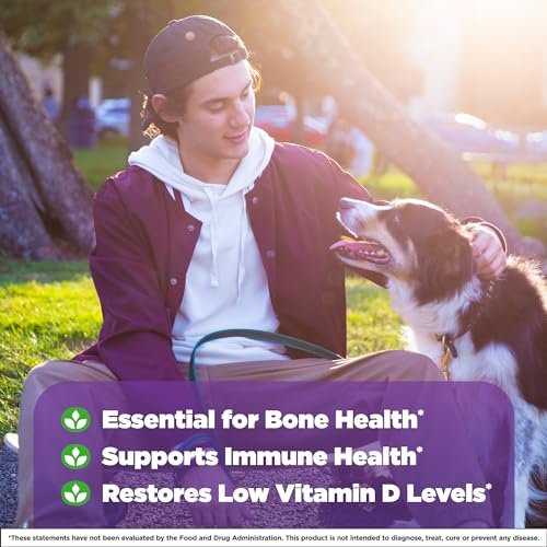 Natrol Vitamin D3 5.000 IE – Hochdosiertes Nahrungsergänzungsmittel für Knochen- und Gelenkgesundheit – 90 Tabletten, 90-Tage-Vorrat