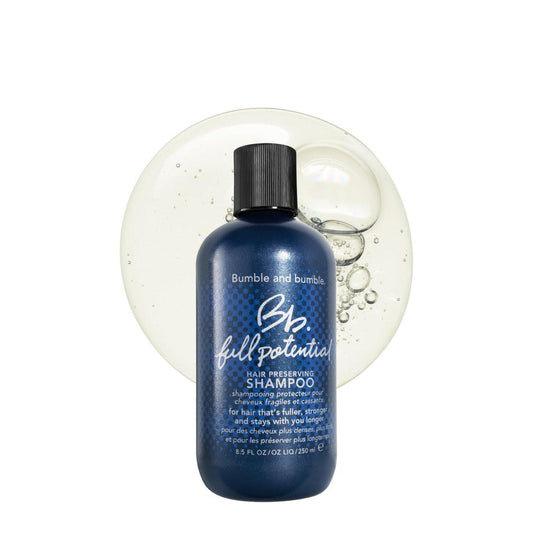 Bumble and bumble. Full Potential Hair Preserving Shampoo | Exfoliert und beugt Haarbruch vor | Leichte Formel | Für volleres, stärkeres Haar | 250 ml