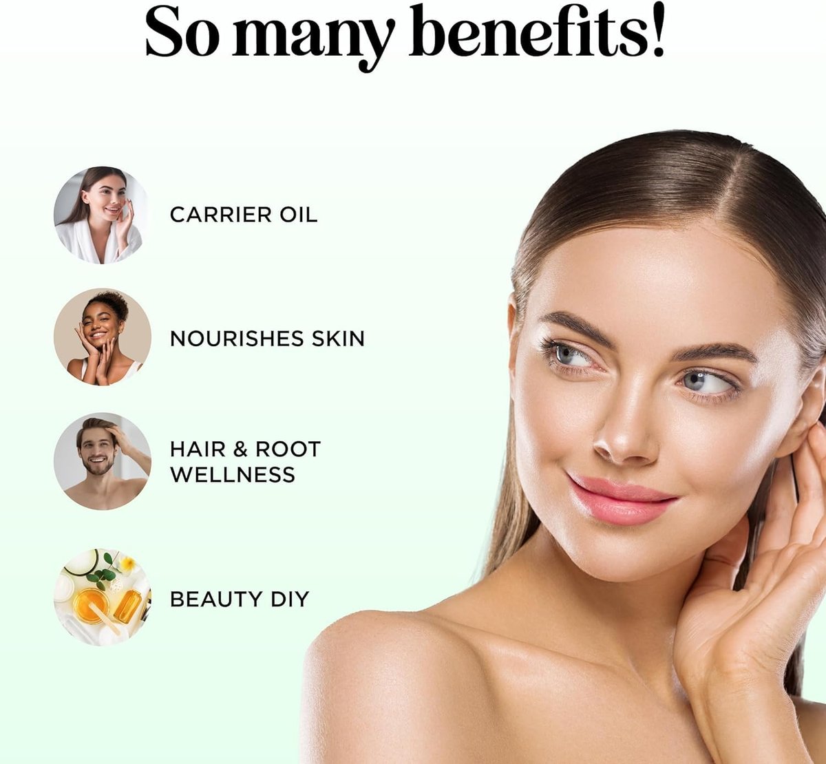100% Reines Avocadoöl für Haut und Haare – Natürliches Feuchtigkeitsöl, Trägeröl für ätherische Öle, 118 ml