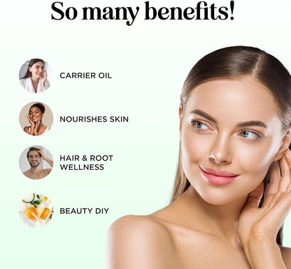 100% Reines Avocadoöl für Haut und Haare – Natürliches Feuchtigkeitsöl, Trägeröl für ätherische Öle, 118 ml