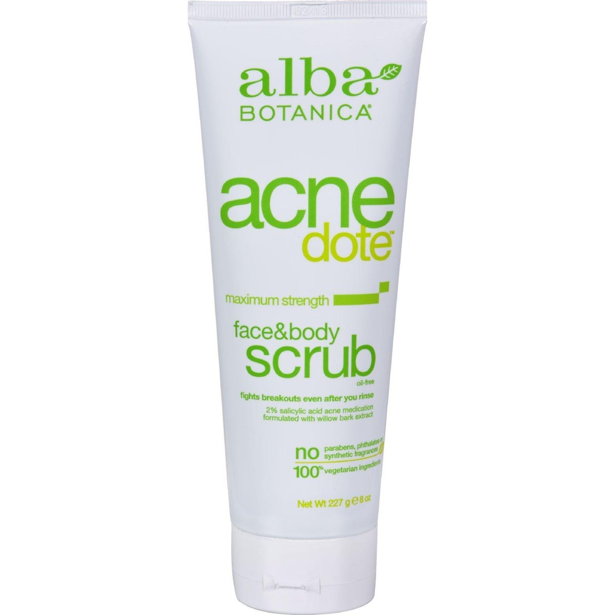 Alba Botanica Natural Acnedote Gesichts- und Körperpeeling, 236 ml