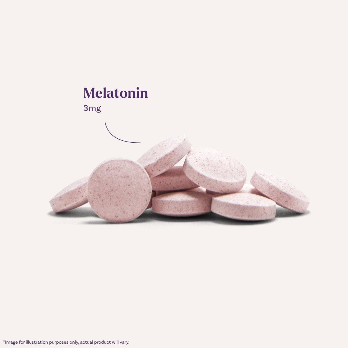 Natrol Fast Dissolve Melatonin 3 mg – Erdbeer-Geschmack, 150 Tabletten für erholsamen Schlaf bei Erwachsenen