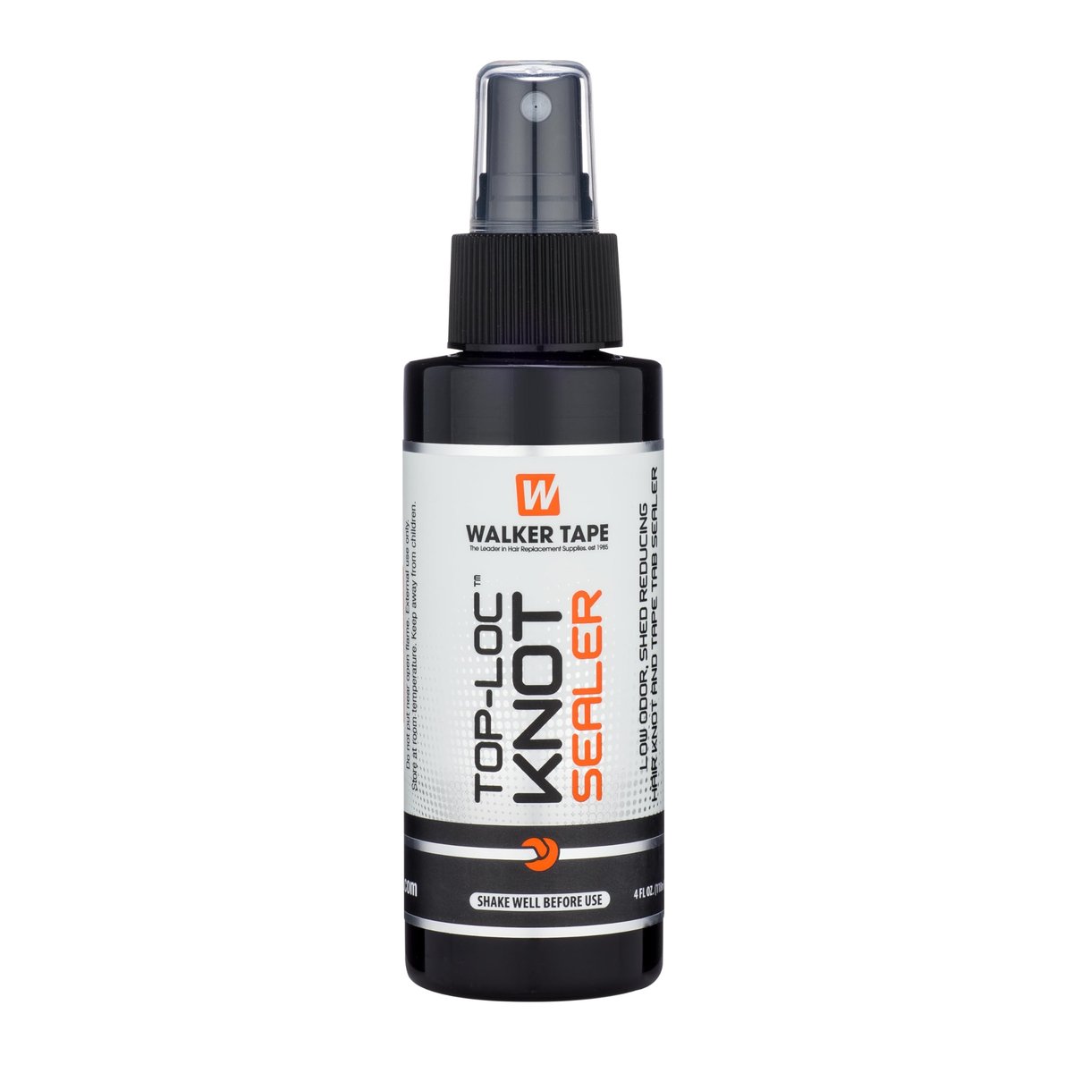 Walker Tape Top-Loc Knot Sealer Spray 4 fl oz – Netzsystem-Schutz für Spitzenknoten, reduziert Haarausfall und verlängert die Lebensdauer von Perücken und Toupets