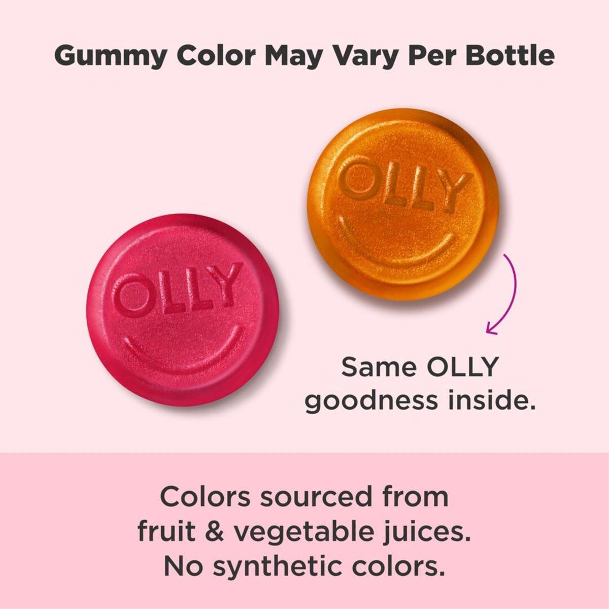 Olly Undeniable Beauty Gummis – Grapefruit Glam, 60 Stück – Nahrungsergänzungsmittel mit Biotin
