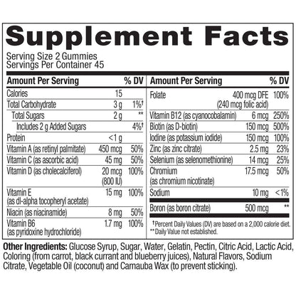 OLLY Schwangerschaftsvitamine Gummibärchen – Tägliche Multivitamin-Mischung für Mama & Baby mit Folsäure, Omega-3 DHA, Vitamin A & D, süßer Zitrusgeschmack, 30-Tage-Vorrat – 60 Stück