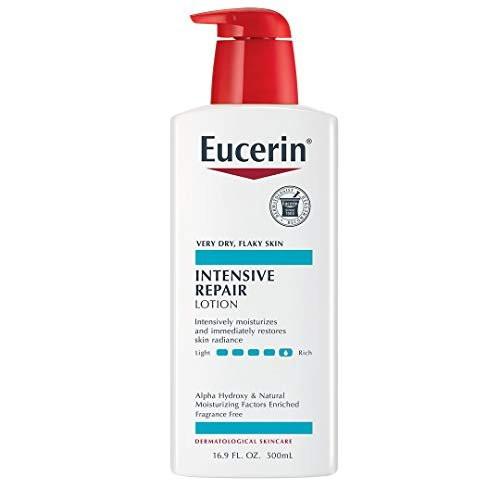 Eucerin Intensive Repair Enriched Lotion 16,9 oz (6er Pack) – Intensivpflege für trockene, raue Haut