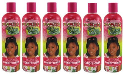 African Pride Dream Kids Conditioner Entwirrend 12 Unzen (6er-Pack) – Sanfte Pflege für Kinderlocken
