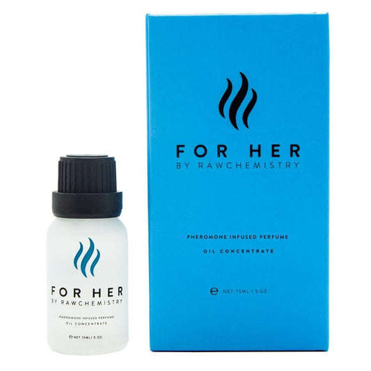 RawChemistry for Her – Pheromon-infused Parfümöl – Eleganz, Extra Stärke (15ml Konzentrat)