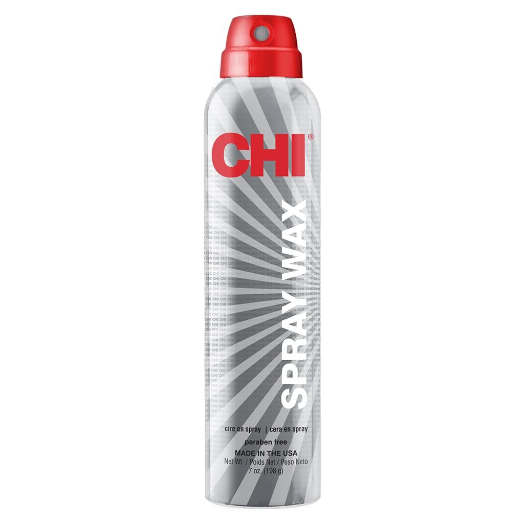 CHI Spray Wax – Haarspray für texturierte Looks mit griffigem Finish, sulfatfrei, parabenfrei & tierversuchsfrei, 200 ml