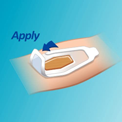 Nexcare Waterproof Clear Pflaster – Transparente Schutzpflaster für Schnitte, Schürfwunden und Blasen – Einheitsgröße, 20 Stück