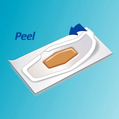 Nexcare Waterproof Clear Pflaster – Transparente Schutzpflaster für Schnitte, Schürfwunden und Blasen – Einheitsgröße, 20 Stück