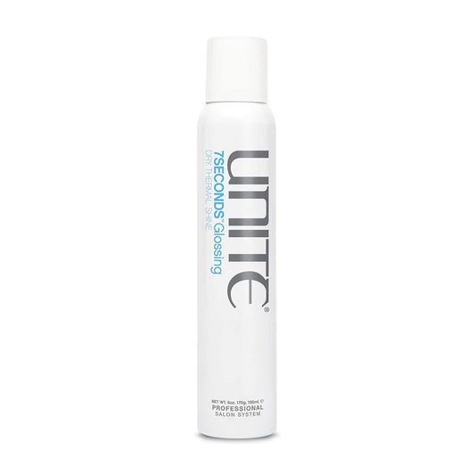 UNITE Hair – 7SECONDS Glossing Spray – Trockener Anti-Feuchtigkeit Glanzspray für sofortigen, schwerelosen Glanz & Feuchtigkeitskontrolle – UV- und Hitzeschutz – 177 ml