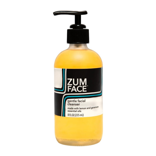Indigo Wild Zum Gesichtsreiniger – Sanfte natürliche Reinigung mit Kokos-, Oliven- und Jojobaöl – Duft nach Zitrone & Geranie – 236 ml