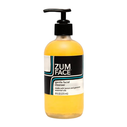 Indigo Wild Zum Gesichtsreiniger – Sanfte natürliche Reinigung mit Kokos-, Oliven- und Jojobaöl – Duft nach Zitrone & Geranie – 236 ml