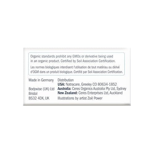 Natracare Tampons Super 100% Bio-Baumwolle, ohne Applikator, chlorfrei, biologisch abbaubar (20 Stück)