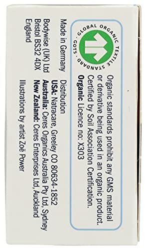 Natracare Tampons Super 100% Bio-Baumwolle, ohne Applikator, chlorfrei, biologisch abbaubar (20 Stück)