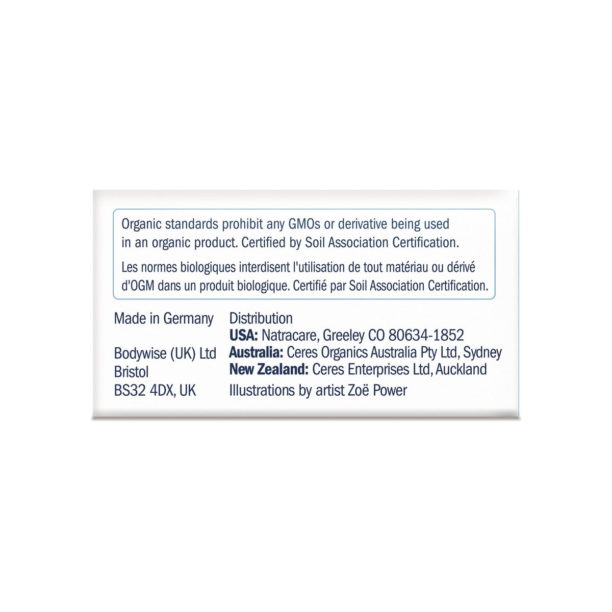 Natracare Tampons Super 100% Bio-Baumwolle, ohne Applikator, chlorfrei, biologisch abbaubar (20 Stück)
