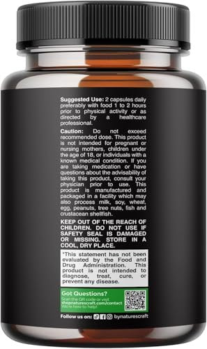 Horny Goat Weed für Männer – Extrastarkes männliches Nahrungsergänzungsmittel mit Schwarzer Maca-Wurzel, Tongkat Ali, Sägepalme & Panax-Ginseng-Extrakt für Ausdauer & Energie – 60 Kapseln