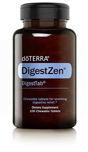 doTERRA DigestZen DigestTab – 100 Kautabletten für die Verdauung