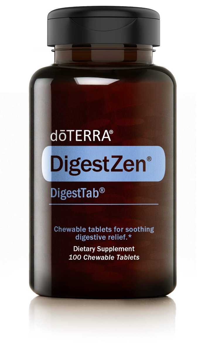 doTERRA DigestZen DigestTab – 100 Kautabletten für die Verdauung