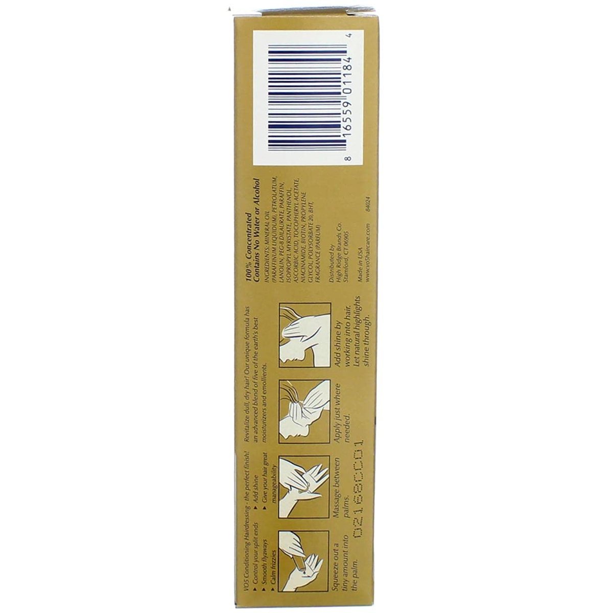 Alberto VO5 Feuchtigkeitsspendende Haarpflege für normales/trockenes Haar – 1,5 Unzen Tube (44 ml) (2er-Pack)